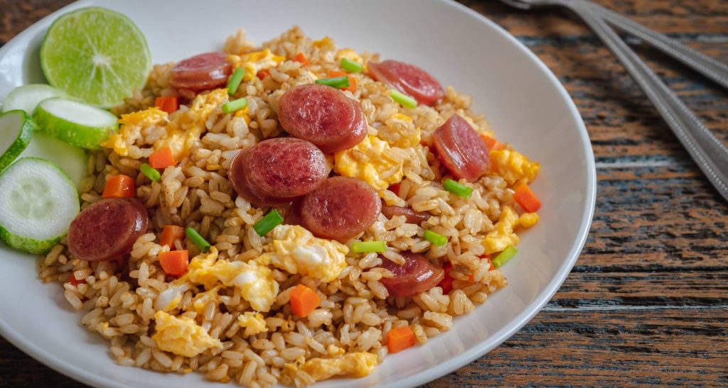 sausage fried rice